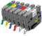 Pristar Kompatibel 9mm Schriftband als Ersatz für Brother TZe-121 TZe-221 TZe-421 TZe-521 TZe-621 TZe-721 für PT-H107B PT-H105 PT-H101 PT-H100 PT-P710BT E500 PT-H101TB PT-E110 E100 E300 PT-D400 D210VP