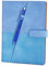Notizbuch Intelligentes Notizbuch-wiederbeschreibbarer Grauer Blauer gelber elektronischer Notizblock Premium-Notizblock aus dickem Papier (Color : Light Blue, Größe : 21 * 14.8cm)