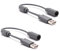 Link-e : 2 X Cavo Adattatore USB Compatibile con Controller Cablato e Accessori su Console e PC XBOX 360