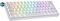 Ranked N60 Nova Mechanische 60 Prozent Tastatur | Hotswap Gaming Keyboard | 62 Programmierbare Tasten mit RGB Beleuchtung | PC/Mac Gamer | Schwedisches Layout (Weiß, Gateron Brown)
