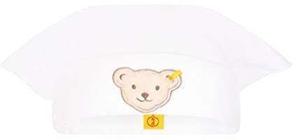 Steiff Baby - Mädchen Sonnenhut, gr.47, Bright White