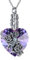 YAFEINI Rosen Kremations Schmuck Urne Halskette für Asche 925er Sterling Silber Kristall-Kremations-Schmuck für Frauen