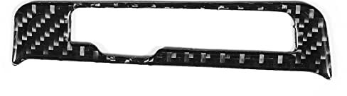 JORAsa Carbon-Faser-Schalttafel-Bedienfeld-Dekorations-Aufkleber-Kit, Selbstklebende Installation, passend für Audi A4 B8 A5 Q5 für Linkslenker