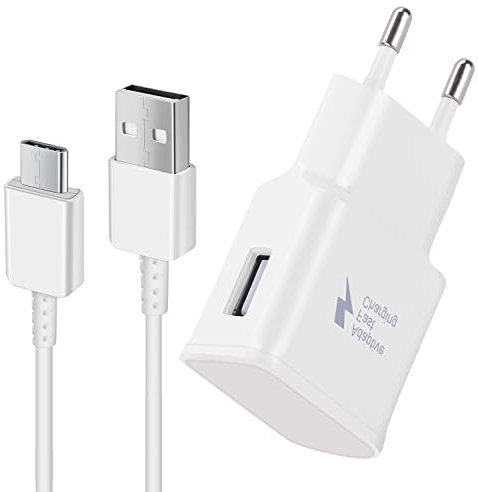 USB C Schnellladegerät Ladegerät mit USB C Ladekabel Schnellladekabel 1,5m Für Samsung Galaxy S22 S21 S20 S10 S9 S8 A16 A15 A14 A36 A35 A55 A54 A53 A05s A04s, Z Filp5 Z Filp4 Tablet Netzteil Adapter