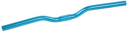 KIMISS Aluminium Fixed Gear, Fahrrad Bar Lenker Fahrradlenker 25,4, Kinderfahrrad Straße Gerade 25,4 Mm * 520 Mm (golden) (Blau)