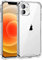 Hülle für iPhone 12 Mini Transparent Ultra Dünne weiche TPU Handyhülle Flexible Klar Case Cover [Bumper mit verstärkten Ecken] Rückseite