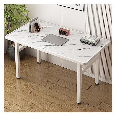 Laptop-Tisch Computertisch Klappbarer PC-Tisch, einfacher Esstisch, Zuhause, Schlafzimmer, Schreibtisch, einfacher und moderner Schreibtisch for Studenten, Mieten Sie einen kleinen Tisch, modischer Ku