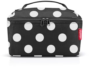 reisenthel beautycase - quadratischer Kulturbeutel, Gepäckorganisator, Kosmetiktasche, Couleur:dots White
