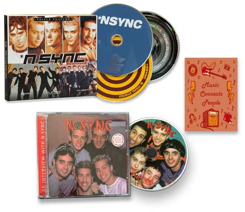 NSYNC Triple Feature: Self-Titled (Debut Album) / No Strings Attached / Celebrity/ + Popview: An Interview With NSYNC / + Including Bonus Art Card