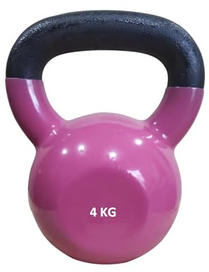 Mambo Flexil Kugelhantel 4 kg Gewicht | Lila | Eisen l Heim-Fitnessgeräte | Kraft- und Fitnesstraining