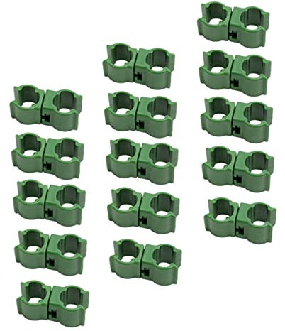 BESPORTBLE 50 Stück Weinstock Klettern Pflanzenverbinder Aus Kunststoff Gartenclips Pergola-zubehör Zeltheringe Für Harten Boden Kunststoffständer Plastik Ranke Anlage