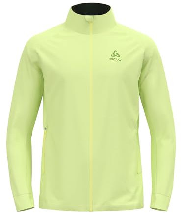 Odlo Herren Skijacke Brensholmen Skibekleidung Winterjacke Ski Jacket, Shadow Lime, M EU