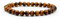 Tigerauge Armband 6mm mit echten Tigerauge Perlen - Handgefertigtes Perlenarmband aus Deutschland - Für Schutz und innere Stärke
