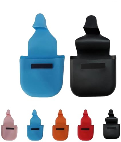 Générique 2PCS Gants de Pompe à Essence réutilisables,Gants de Carburant en Silicone réutilisables Noirs avec Support magnétique,Gants en Silicone pour pomper Le gaz,Gants de Carburant Confortables