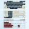KBDiy SA Profile Keycap Set PBT Double Shot ISO Enter 7U Spacebar Compatible With Custom Mechanical Keyboard Kits(Rome)