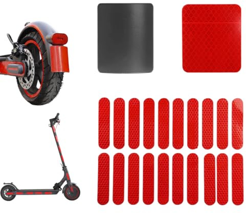 KEQAR Scooter Schutzblech Hinten Kotflügel Elektroroller Scooter Roller Kennzeichenhalter Elektroroller Fender Kompatibel mit X mi M 365 Pro 2