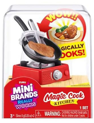 Zuru Spielzeugpfanne Mini Brands Cook Kitchen mit Zubehör