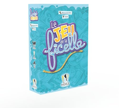 Merle Éditions El juego de la cuerda Juego de mesa | A partir de 8 Años, Juego de asociación