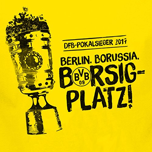 Borussia Dortmund BVB Aufkleber zum DFB POKALSIEG, Sticker
