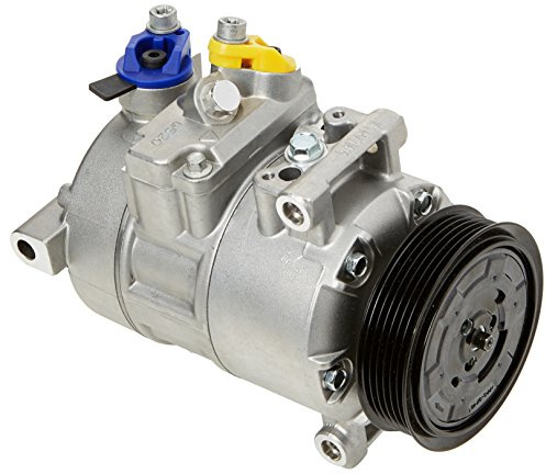 PRASCO A/C Kompressor für Klimaanlage Klimakompressor mit ID: 6SEU14C Kältemittel: R134a mit 100mm Riemenscheibe Kompatibel mit AUDI A4 Avant 8K5, B8 4F0260805AA 4F0260805AE 4F0260805AP AIAK329