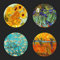 Parastone Vincent Van Gogh Glasuntersetzer 4er-Set