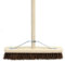 SI 24 Stiff Broom C/W Handle & Stay Brush Sweeping Industrial Yard Outdoor Strong