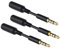 Headset-Audio-Jack-Extender (3 Packungen) 3,5-mm-Kopfhörer-AUX-Erweiterungsadapter für Mophie Juice Pack, OtterBox, Lifeproof Case