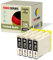 TONER EXPERTE 4 XL LC1000BK LC970BK Druckerpatronen kompatibel für DCP-130C 135C 150C 260C 330C 350C 357C 540CN 560CN 750CW 770CW Fax-1355 1360 1460 2840C MFC-235C 240C 465CN (4 Schwarz)