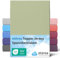 etérea Jersey Topper Spannbettlaken 140x200-160x200 cm Lind für 5-10 cm Steghöhe 100% Baumwolle - Oekotex Spannbetttuch Matratzen Bett Bezug - Bettlaken 140x200cm - 160x200cm Grün