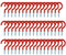 sourcing map 50pcs Cup Ceiling Hooks 1 Inch Vinyl Coated Metal Screw in Holder Hooks for Home Office Plants Outdoor Lights Hanger Red