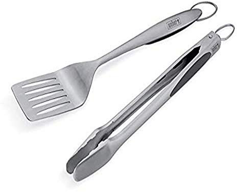 Weber 10611 Deluxe Werkzeugset, Edelstahl