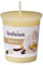 Bolsius True Scents Mocko Votiv: Vanilleduft – Farbe Creme – lange Lebensdauer von 15 Stunden – Dekorative Kerze – natürliche Extrakte – 5,3 x 4,5 cm