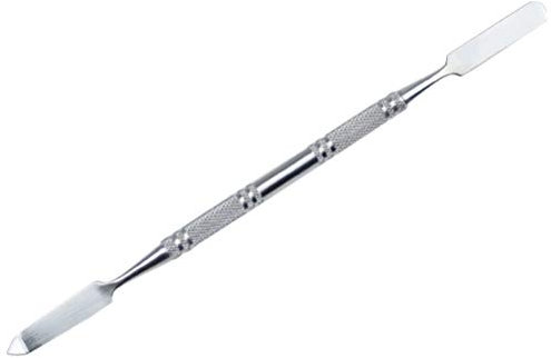 Corrosion-resistant steel Makeup Spatula for Mixing Foundation, Eye Shadow, Concealer - Durable and Easy to Clean, Silver Cosmetic Tool for Professional and Household Use