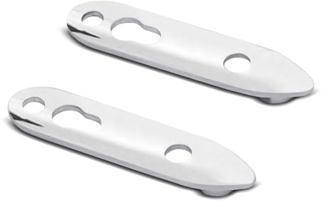 Blinkerverlegung kompatibel mit Harley Davidson Dyna 91-17 Blinker hinten Versatz Kit Chrom