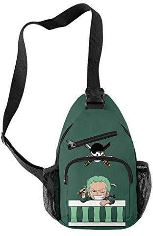 WANHONGYUE One Piece Anime Umhängetaschen Brusttasche Wandertasche Schultertasche Sling Crossbody Bag / 27