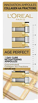 L'Oreal Paris Age Perfect Lot de 7 ampoules de collagène pour peaux matures