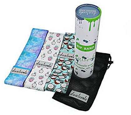 dualseele® Eco Resistance Bands rutschfeste Widerstandsbänder - 3er Set