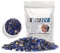 RIFNY Kieselsteine, Dekosteine Achat Kies Deko für Garten Blumentopf Pflanzen Sukkulenten Kaktus, Aquarium Kies Steine (680g, Blau)