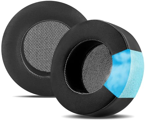 Upgrade Replacement Ear Pads Cushions for Corsair Virtuoso RGB Wireless SE XT Gaming Headset, Cooling-Gel Earpads with Softer Memory Foam, Added Thickness, Durable Protein Leather