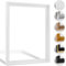 HaakDesign Schattenfugenrahmen Levi in Weiß (matt) 90 X 150 cm für Keilrahmenbilder und Leinwände