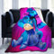 Decke für Eeyore, superweiche Weihnachtsdecke, Flanell-Überwurf, Anime-Thema, Heimdekoration, warm und bequem, Winter-Bettwäsche, Sofa und Geschenke, 101,6 x 127,6 cm