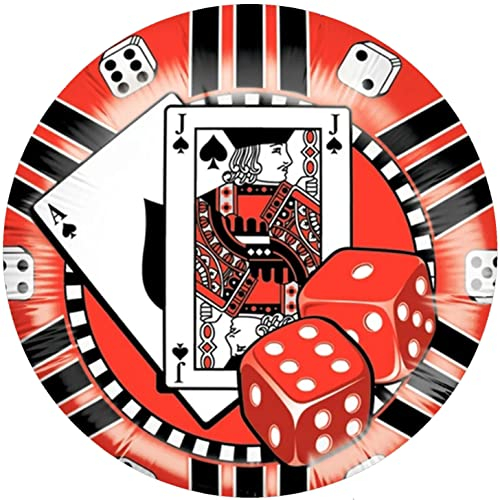 Fondant Tortenaufleger Tortenbild Geburtstag kompatibel mit CASINO K 2