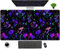 Anime Pink Purple Green Desk Mat Cute Cool Magic Mushroom Mouse Pad Witchy Desk Pad Kawaii XXL Large Extended Full Desk Gaming Mousepad Desktop Protector Laptop Keyboard Mouse Mat 31.5x15.75 in