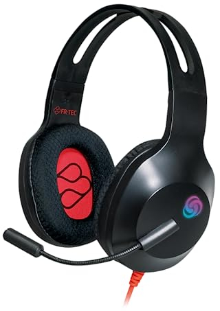 FRTEC - TYPHOON Gaming Headphones with RGB LED Light Compatible with PS5, PS4, Xbox Series X/S, Nintendo Switch, Xbox One, PC, Mac