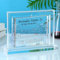 Aichong Periodensystem Mit Echten Elementen, Periodensystem Mit Um 360° Drehbarem Rahmen Periodensystem Aus Acryl Mit Echten Elementen für Kinder Freunde Lehrer 23 x 5 x 16 cm Transparentes