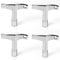 4pcs Drum Tuner Key, Drum Key Tool Drum Tuning Key Drill Bit Drum Key Tuner for Acoustic and Electronic Drums (Quadrilateral)