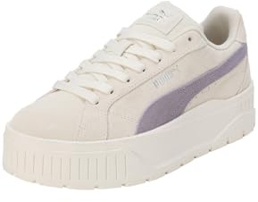 Puma Women Karmen II Sneaker, Frosted Ivory-Pale Plum, 37 EU
