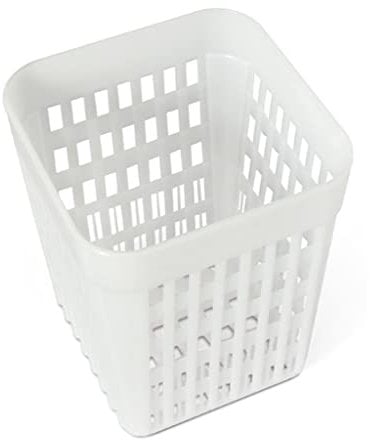 Cesta de plástico para lavavajillas, cesta de almacenamiento para tenedor, cuchara, ayudas de cocina, cesta de lavavajillas para cubiertos pequeños objetos pequeños, cesta superior para lavavajillas