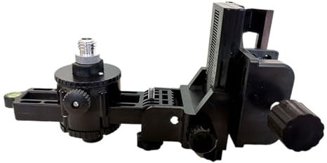 Gralara Soporte de nivelación multiusos para interior, varilla de elevación con inclinación y ajuste fino, a