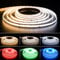 PAUTIX COB LED Streifen RGB+WW/CW 5m,840LEDs/m RGB+CCT Einstellbare Farbtemperatur 2700K–6500K,24V farbwechselnde Band licht für DIY Dekoration(Netzteil und Controller nicht im Lieferumfang enthalten)